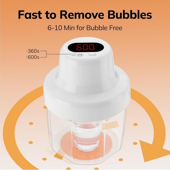 Winartton Resin Bubble Remover   Machine R-141E 360S 600S Jewelry Debubble Machi - Picture 9 of 16